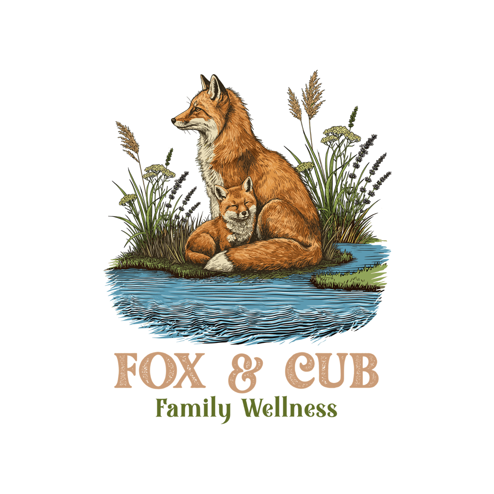 log for fox & cub family wellness